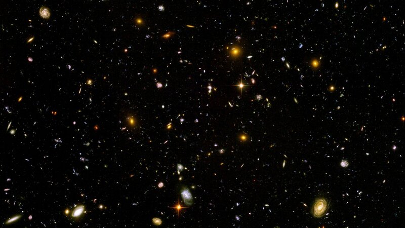 deep space galaxy survey