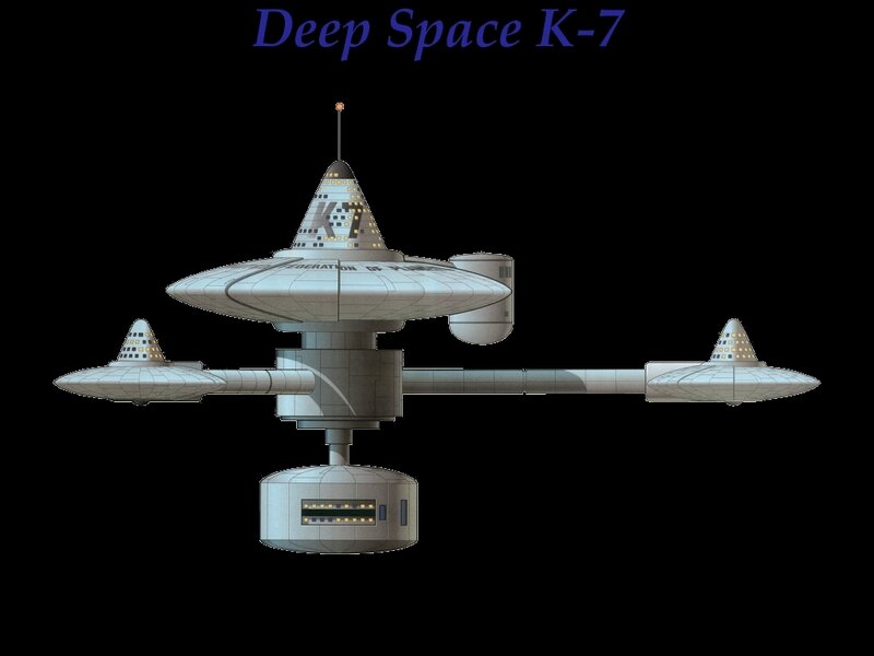 Deep Space K-7 space station