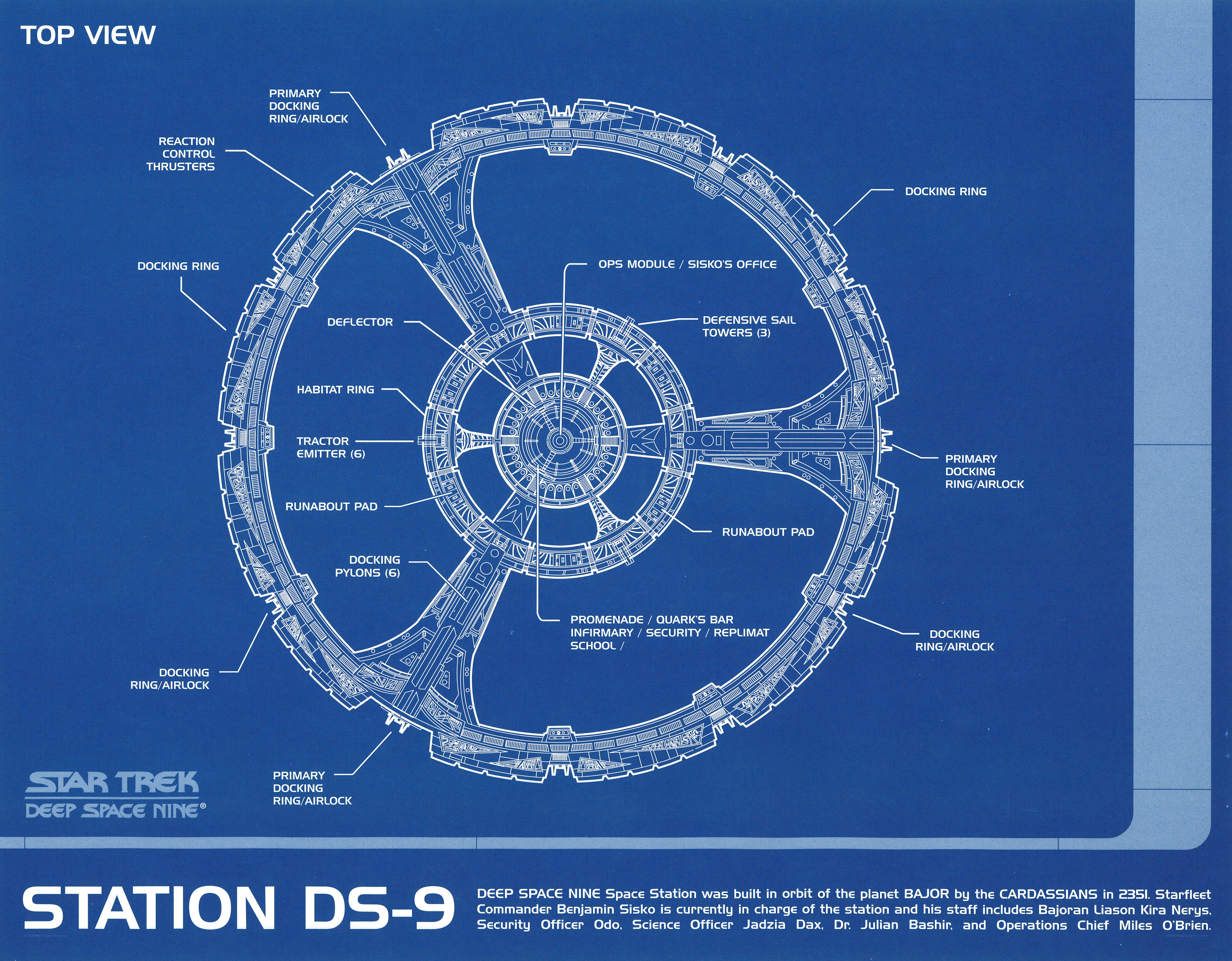 Deep Space Nine Station DS-9