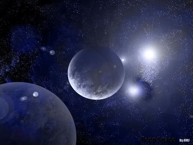Deep space planets