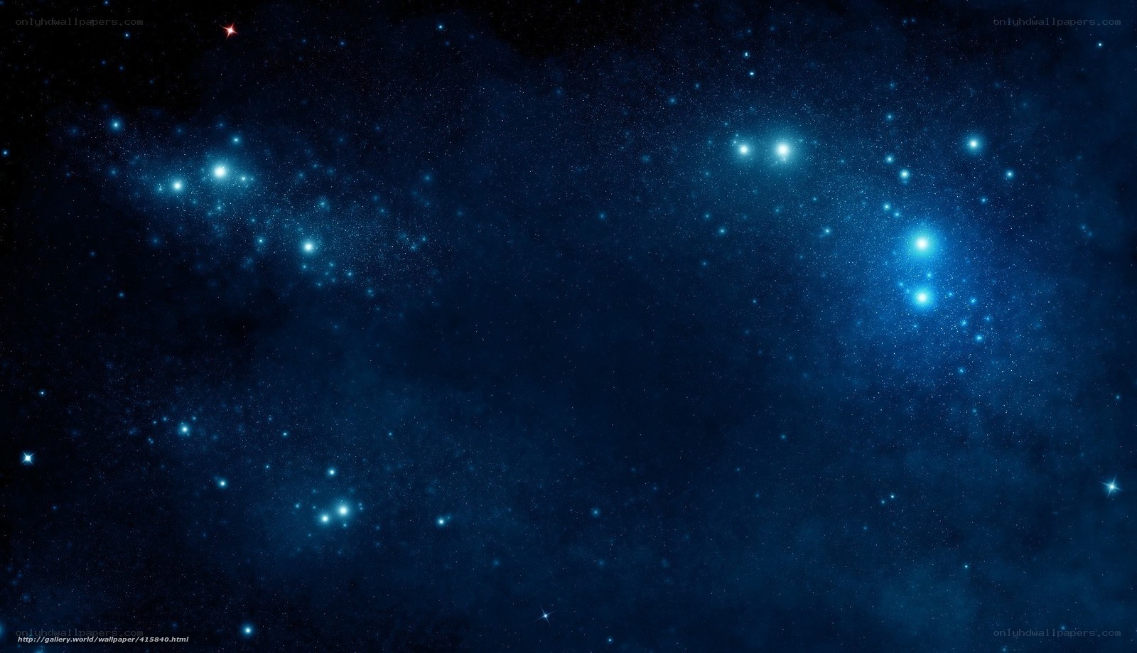 deep space star field