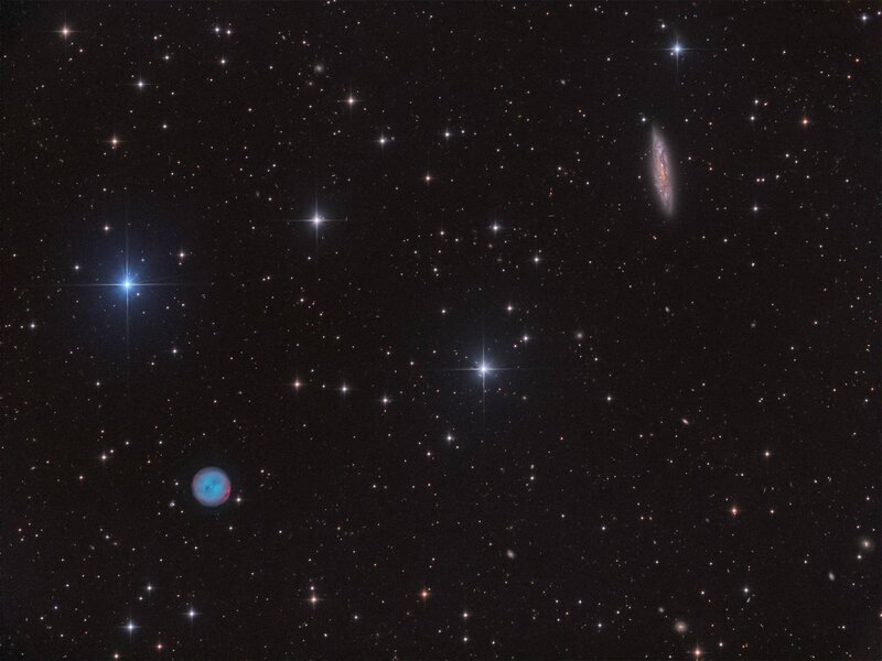 Deep Space with Galaxies