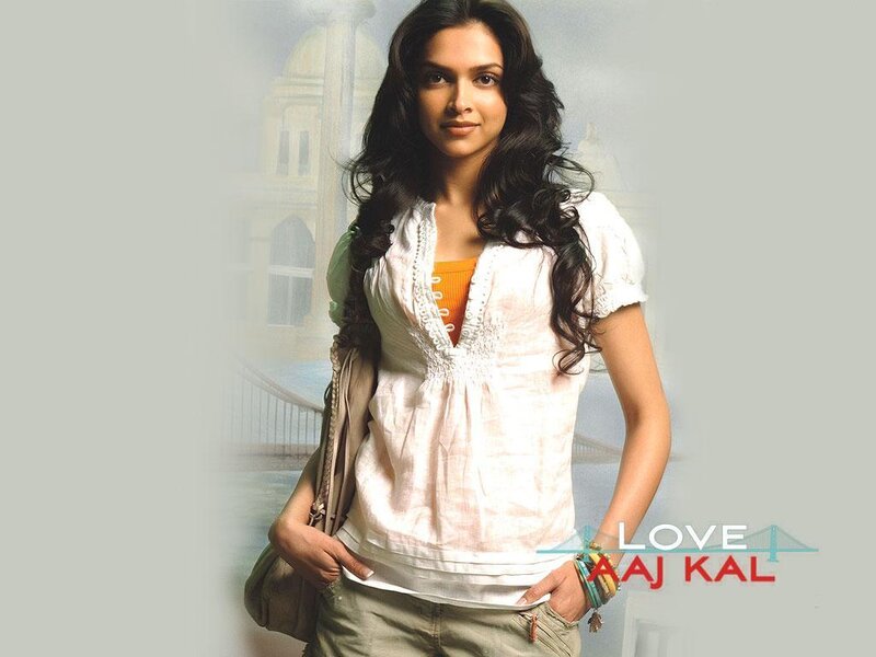 Deepika Padukone in white blouse
