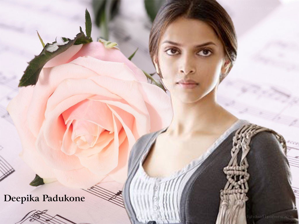 Deepika Padukone with rose