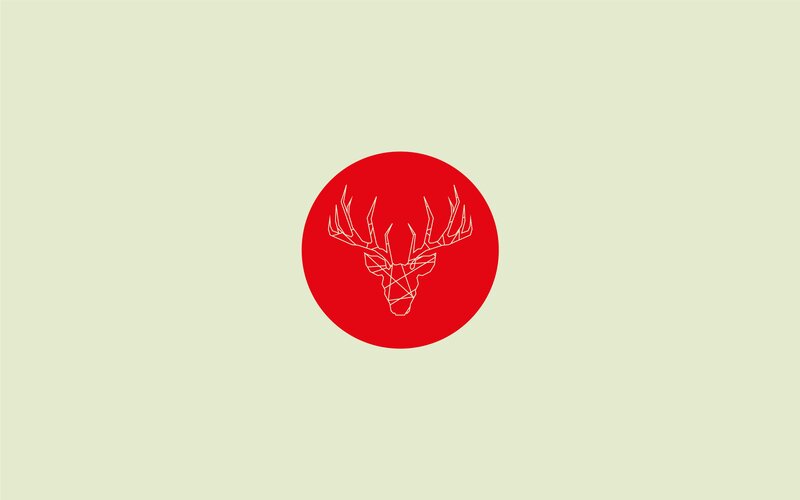 Deer Head Illustration