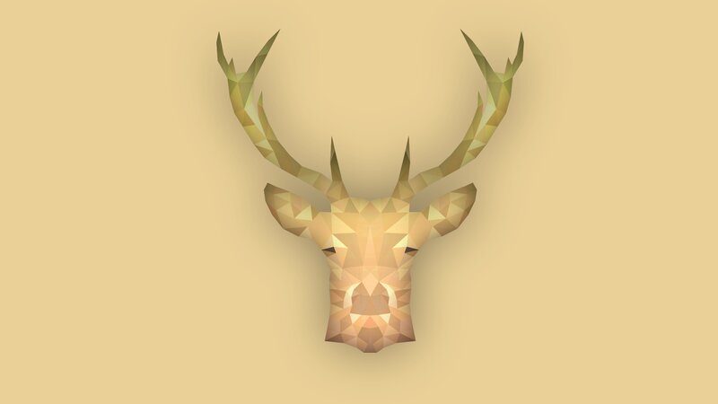 Deer Head Sculpture