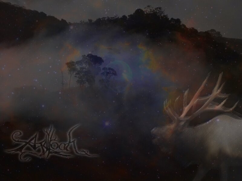 Deer in a Nebula