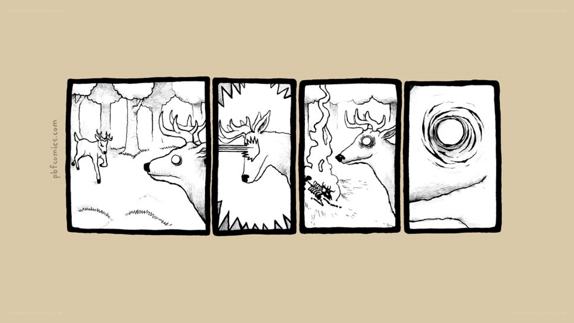 Deer in the forest
