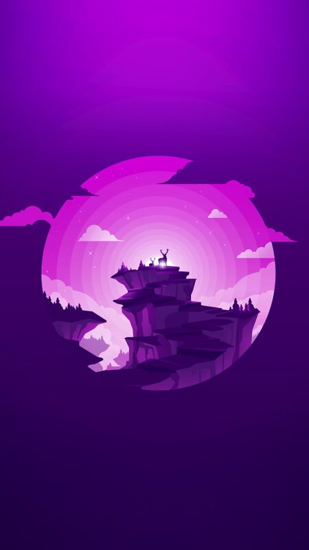 Deer on Cliff