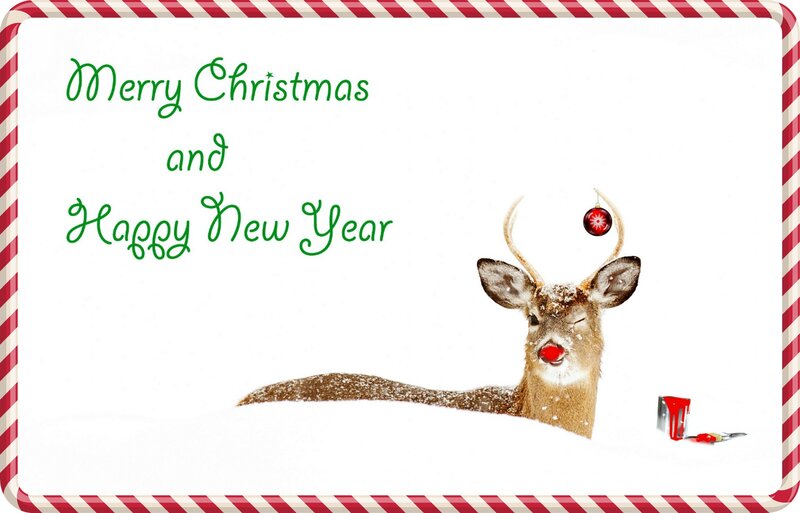 Deer with Red Nose