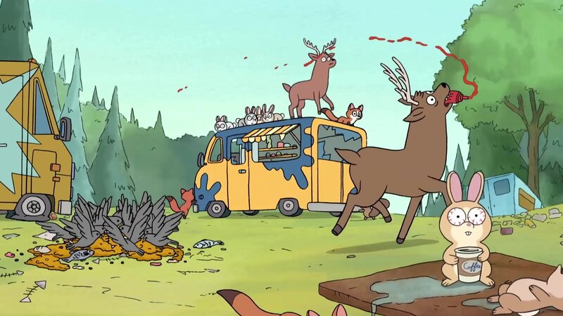 Deer with Red String