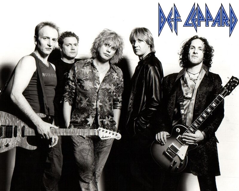 Def Leppard band photo