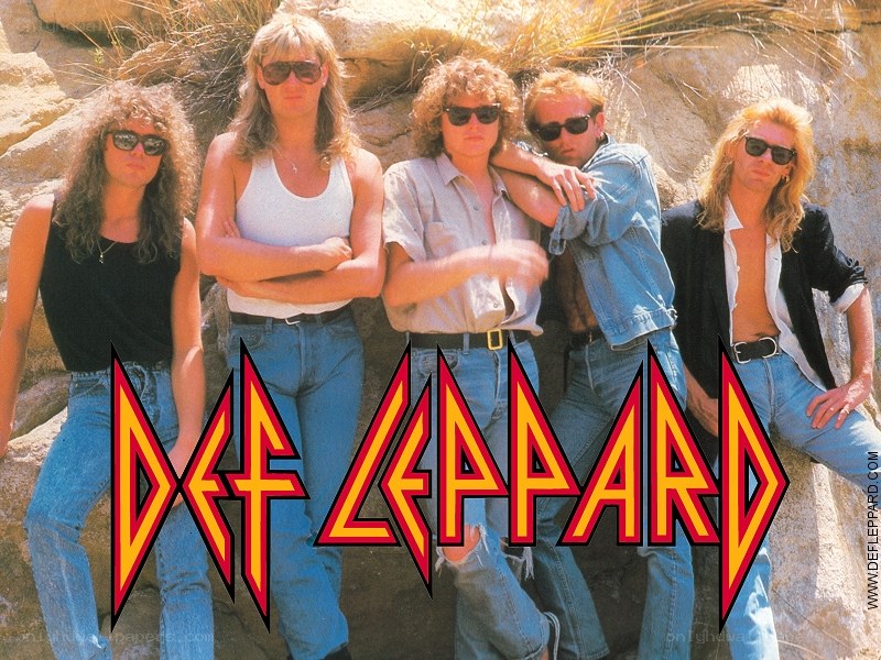 Def Leppard band photo