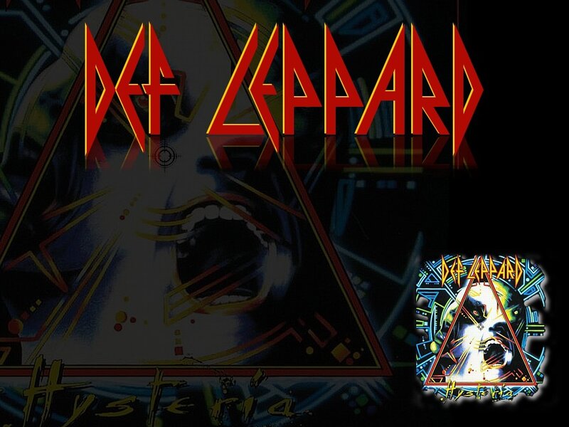 Def Leppard Hysteria album art