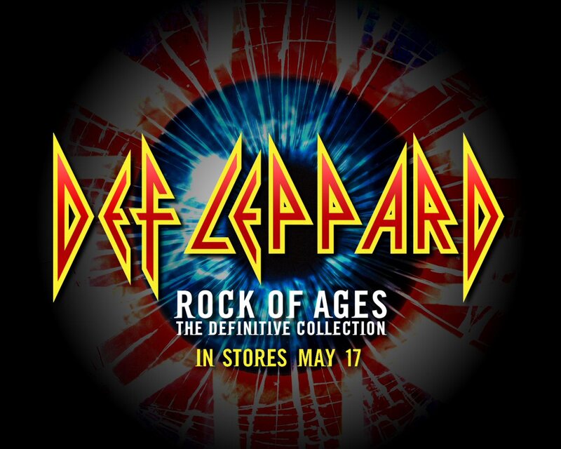 Def Leppard Logo — Red, Dramatic