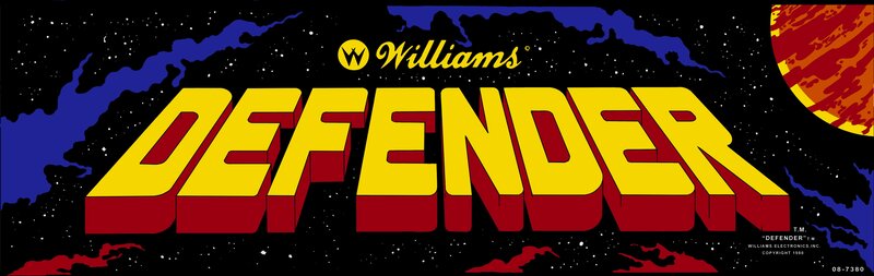 Defender Game Title