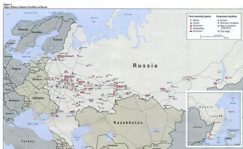 Defense Industry Facilities in Russia