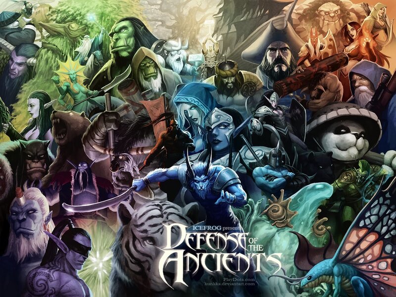 Defense of the Ancients artwork