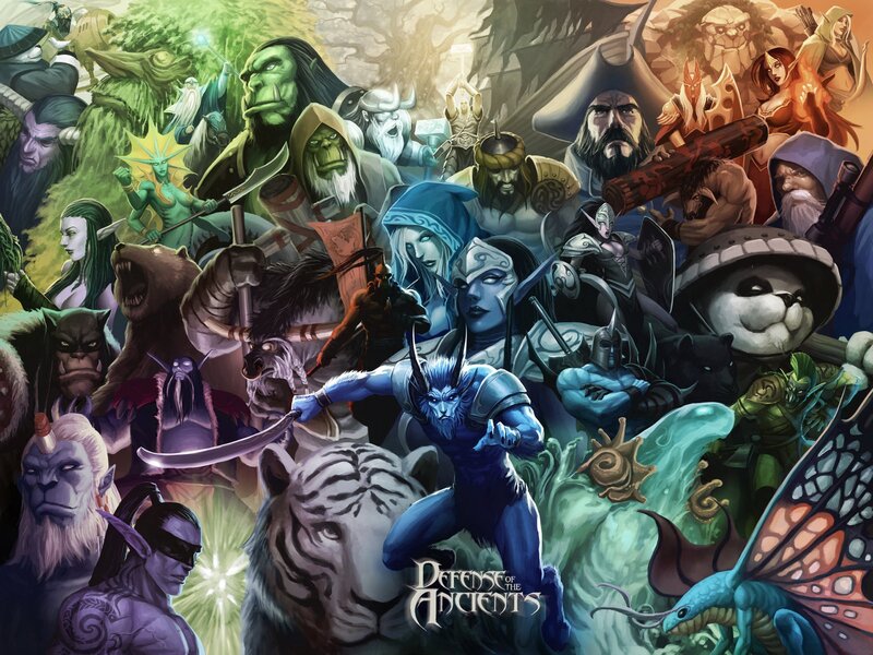 Defense of the Ancients characters