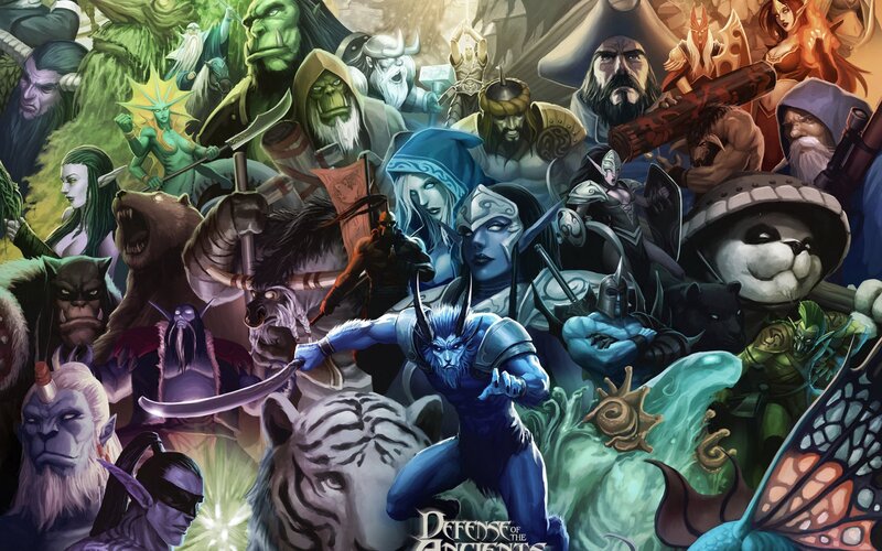 Defense of the Ancients characters
