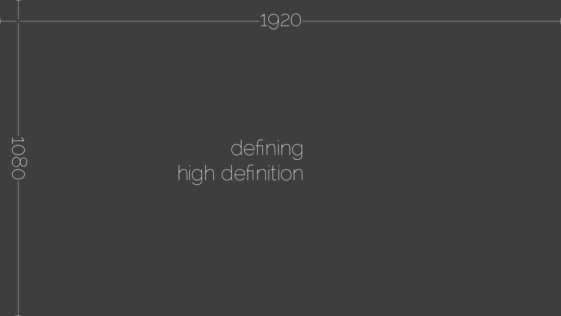 defining high definition