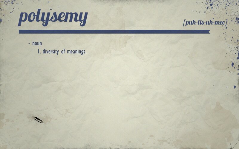 Definition of Polysemy