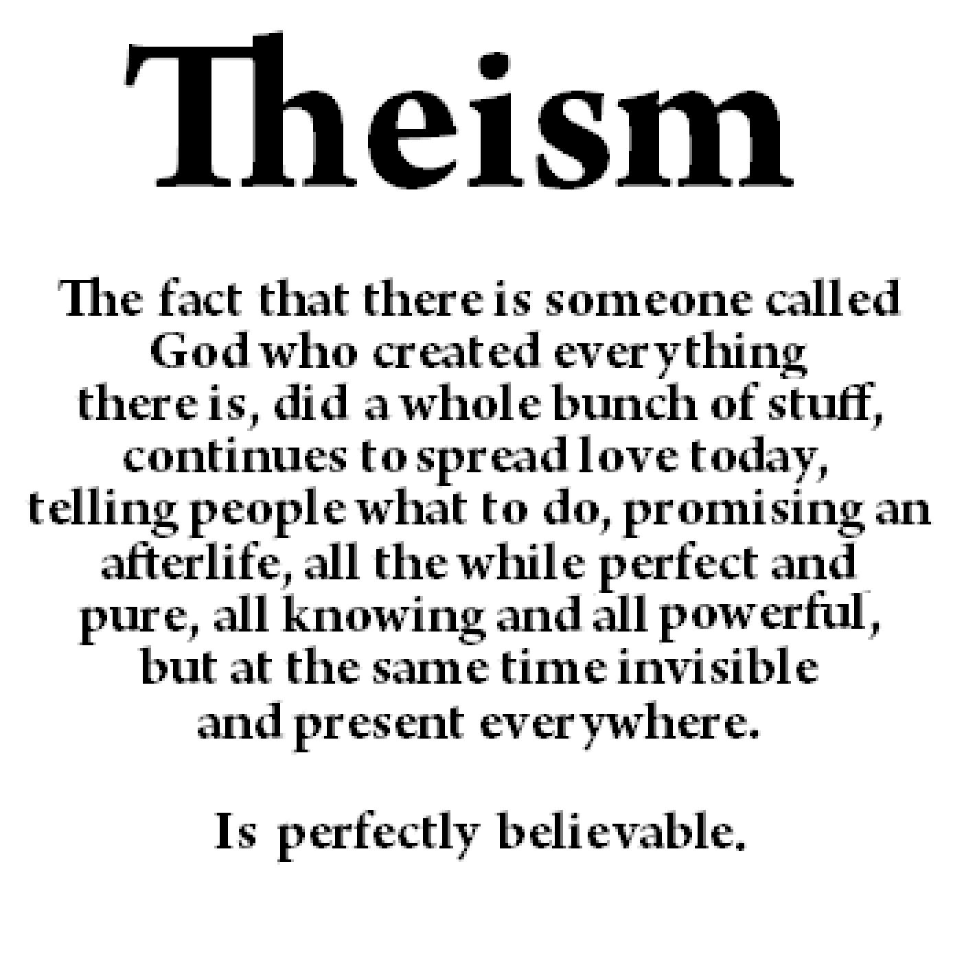 definition of theism