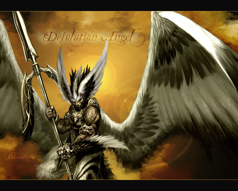 Defoliation Angel artwork