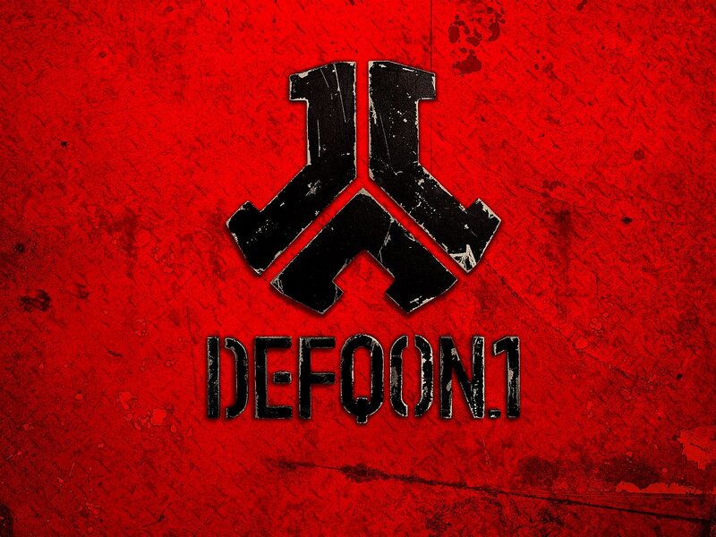 Defqon.1 Logo — Red, Aggressive