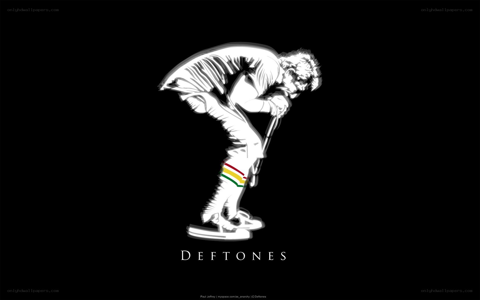 Deftones band logo art