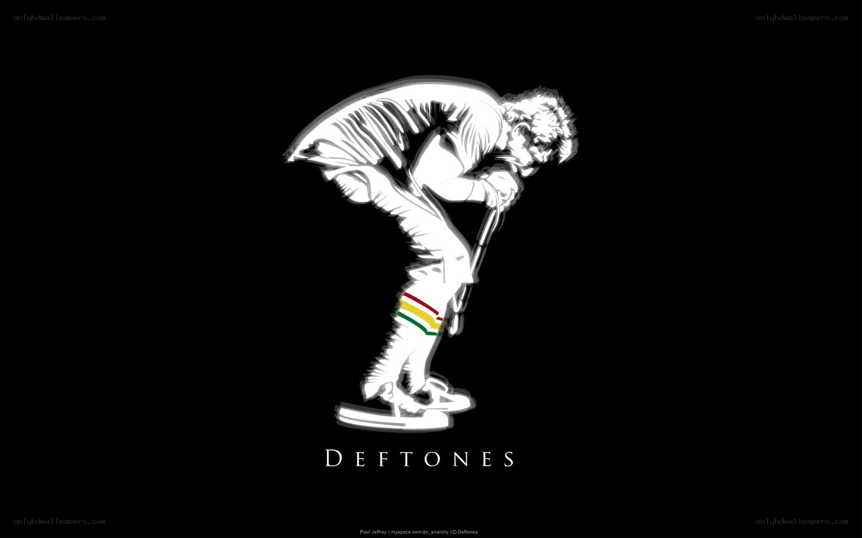 Deftones band logo art
