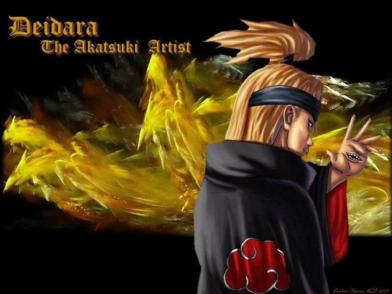Deidara from Naruto
