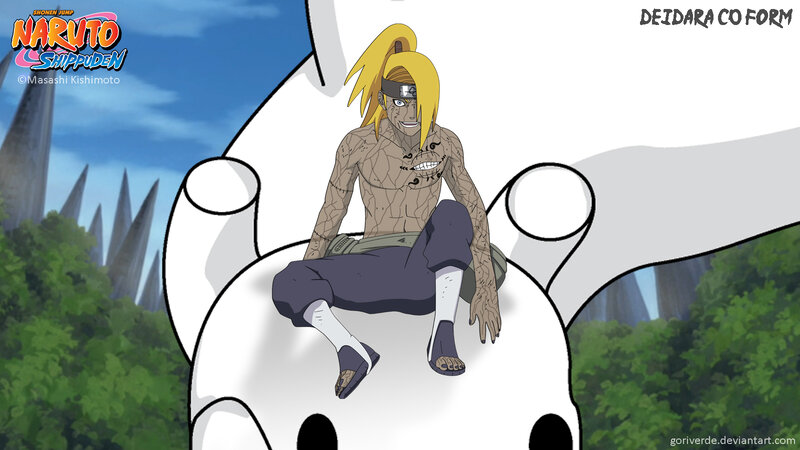 Deidara in Clay Form