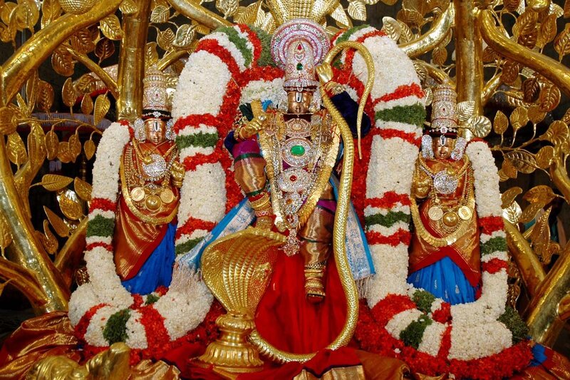 Deities in Temple Attire