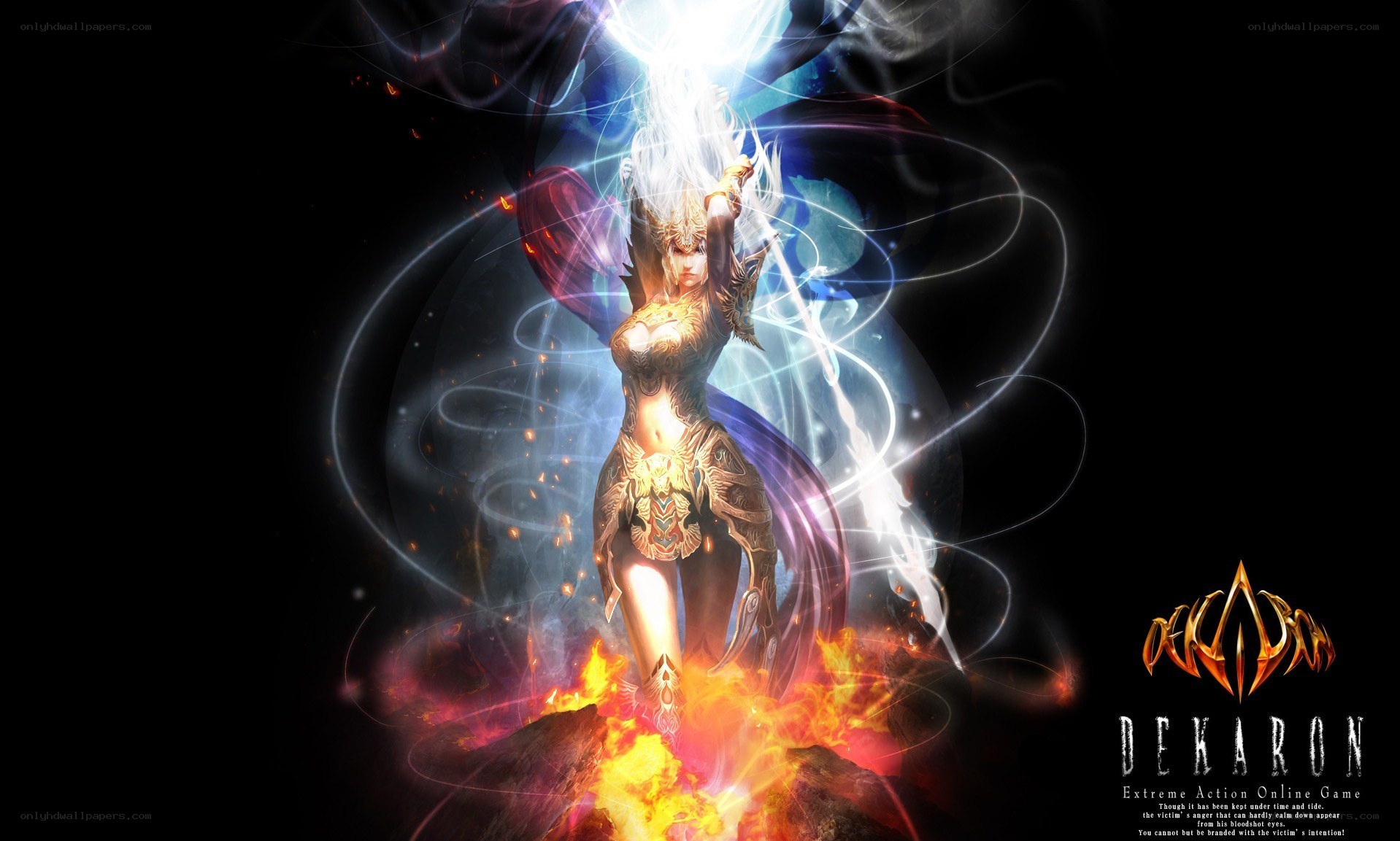 DeKaron fantasy character art