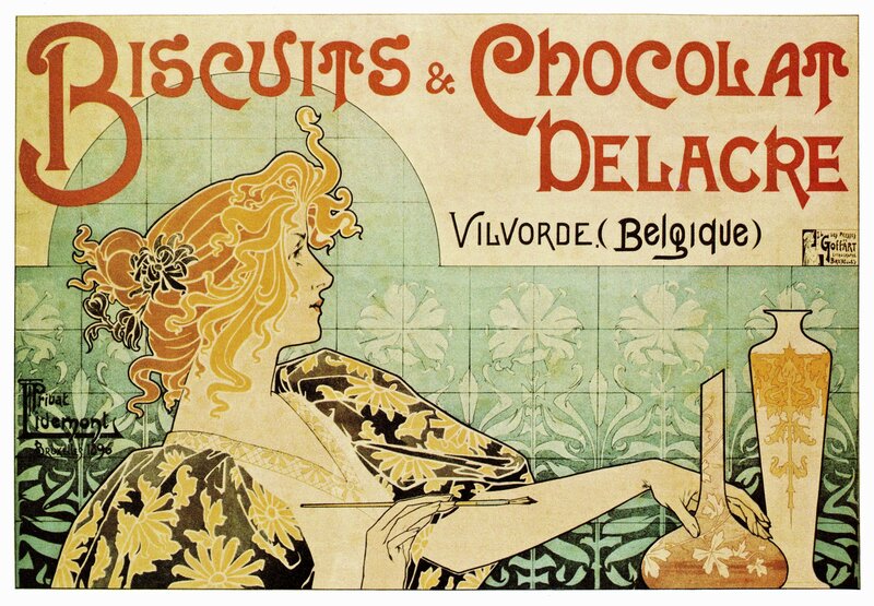 Delacre Biscuits and Chocolate Ad