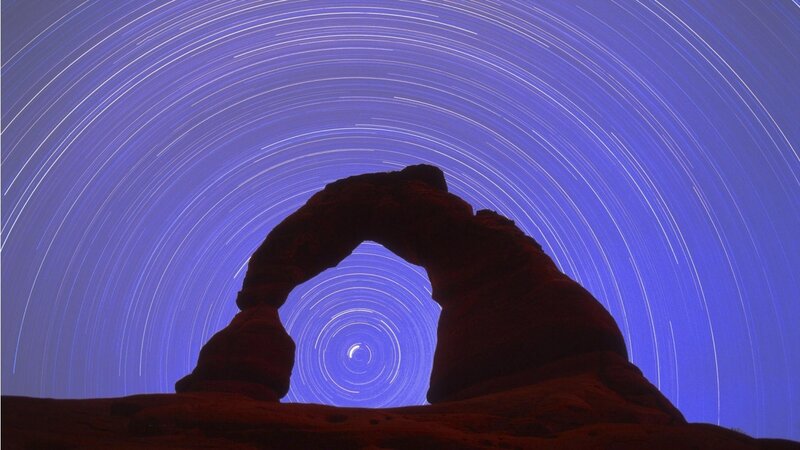 Delicate Arch at Night