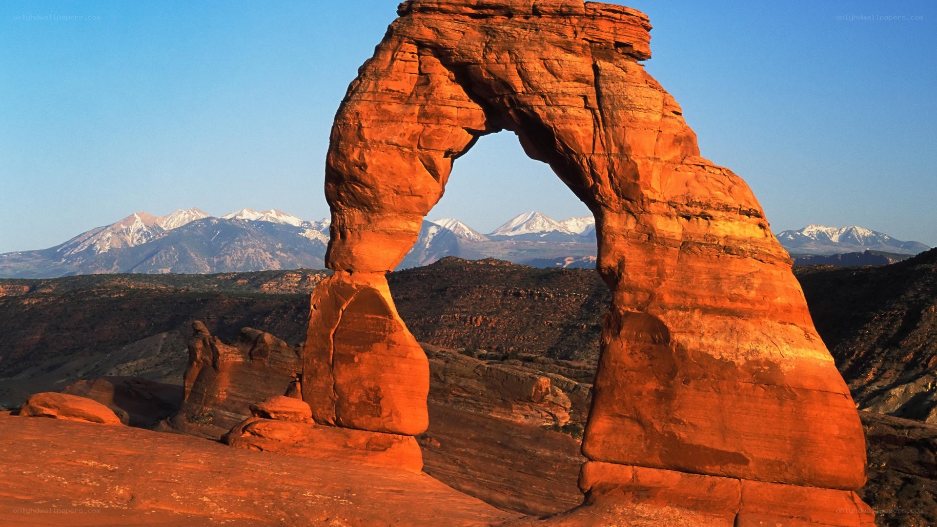 Delicate Arch at sunrise
