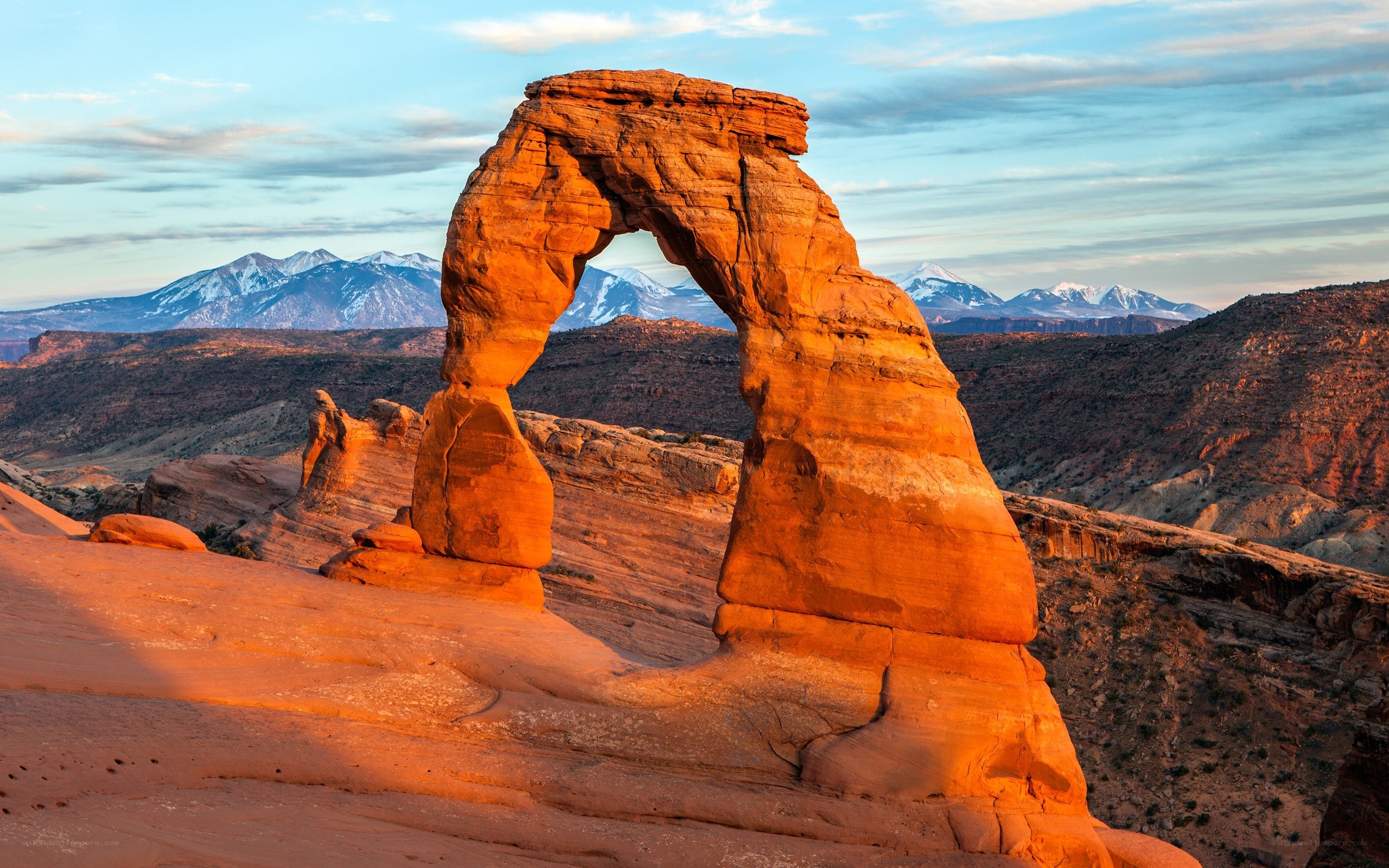 Delicate Arch at sunrise