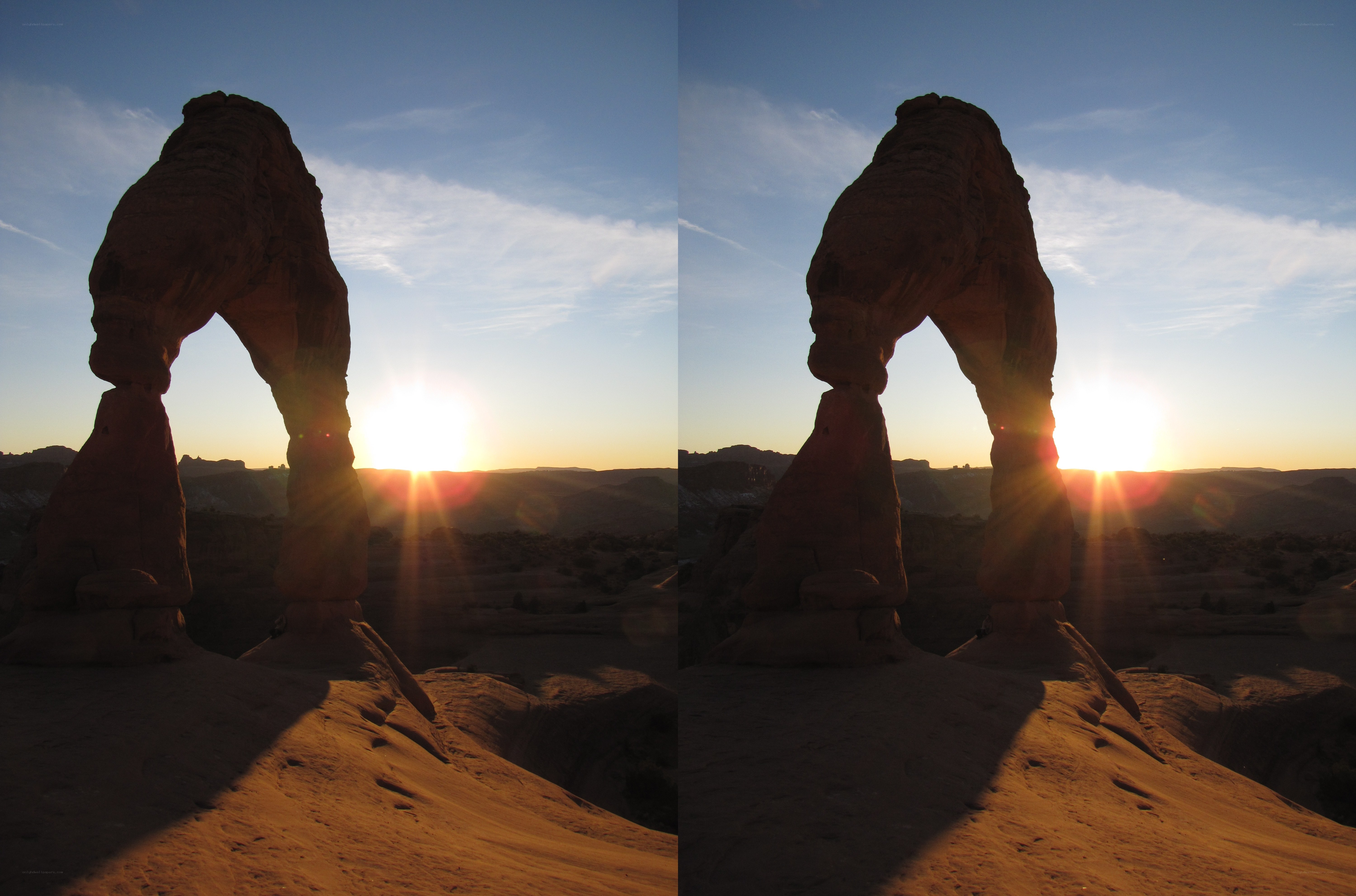 Delicate Arch at sunrise