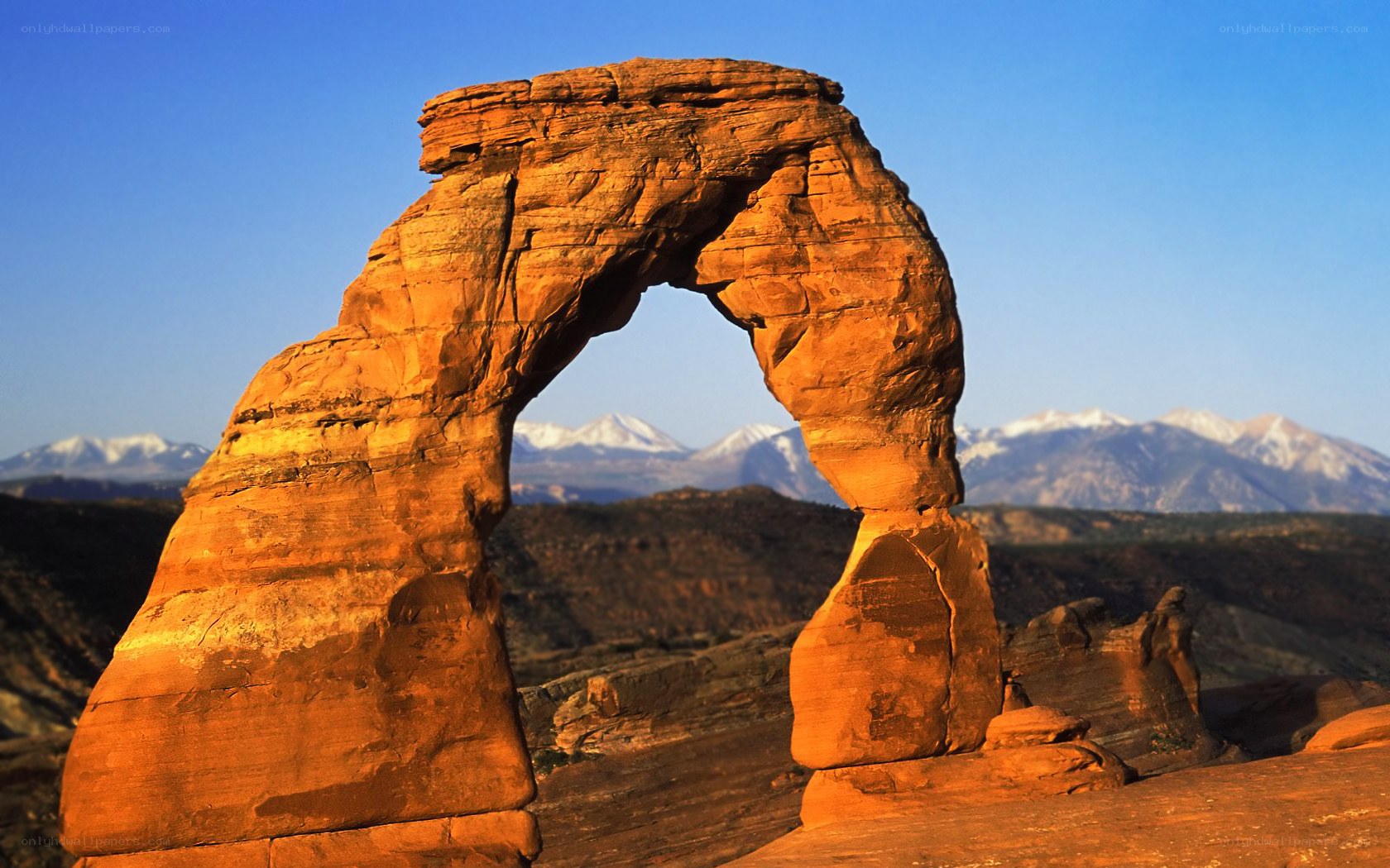 Delicate Arch at sunrise