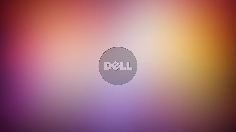 Dell Logo on Gradient
