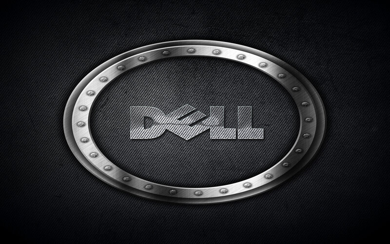 Dell Logo on Mesh