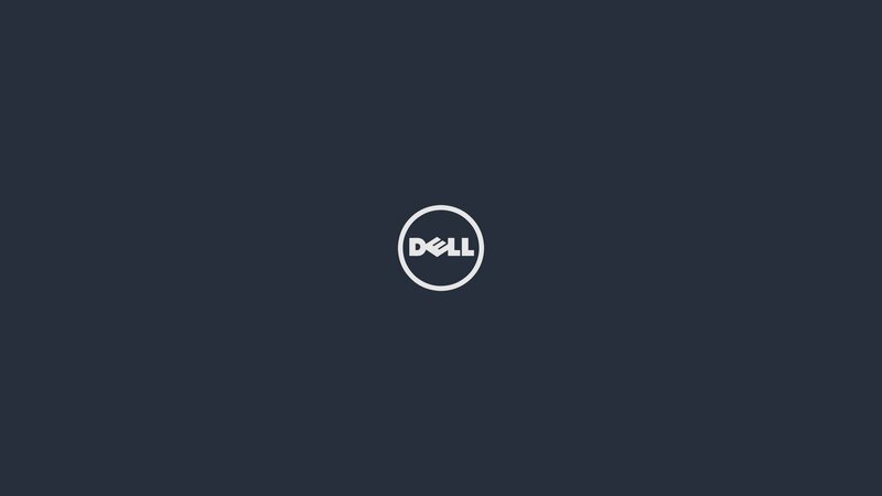 Dell Logo on Screen