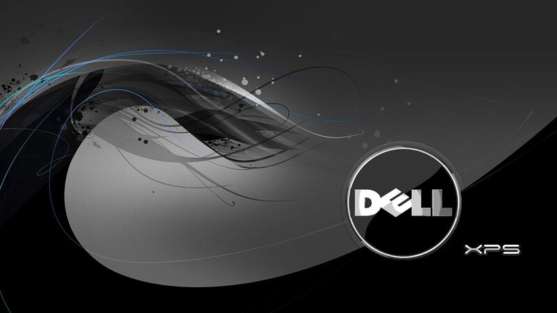 Dell XPS Logo — Black, Modern