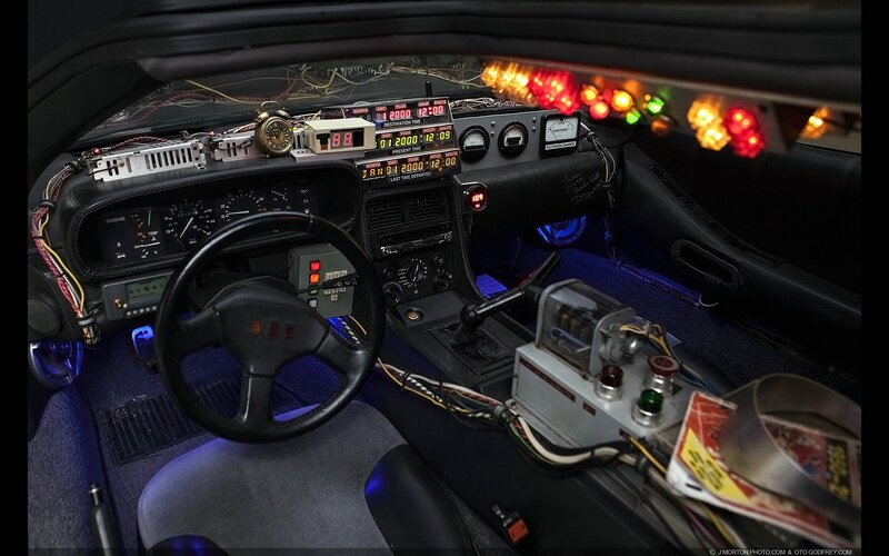 DeLorean Car Interior