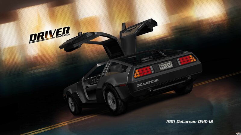DeLorean DMC-12 in Driver San Francisco