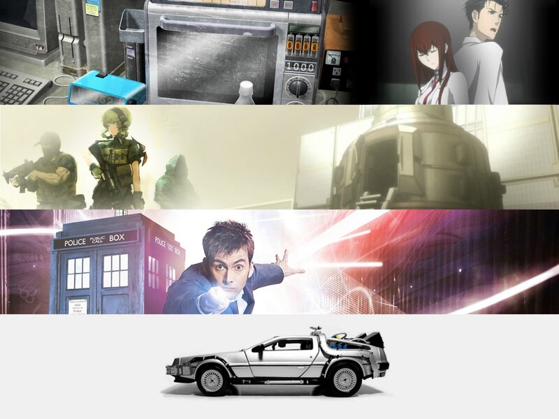 DeLorean Time Machine — White, Dramatic