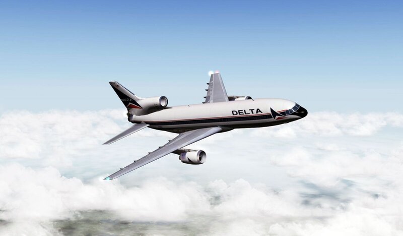 Delta Airlines Airplane