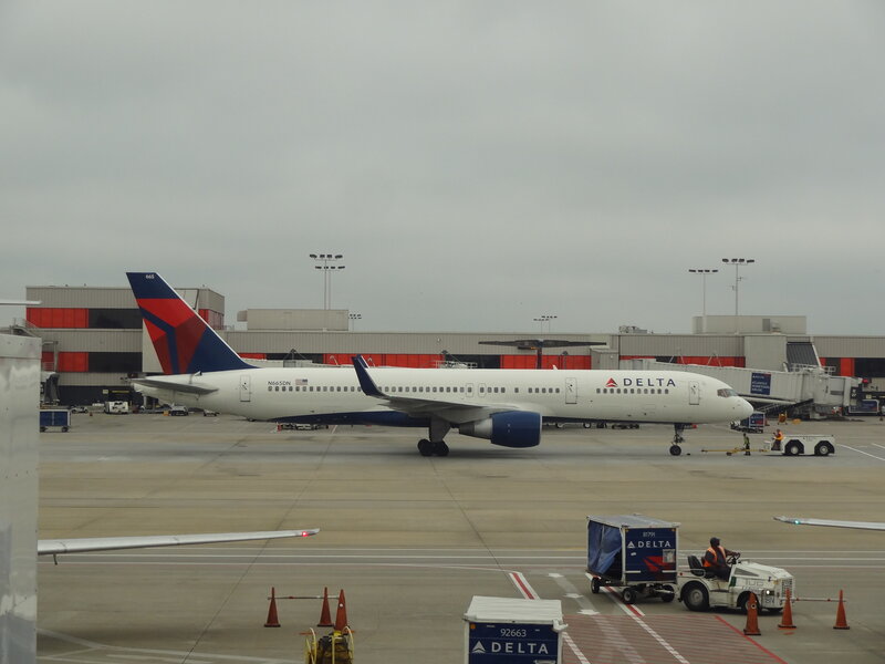 Delta Airplane on Tarmac